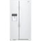 Whirlpool - 21.4 Cu. Ft. Side-by-Side Refrigerator - White-Front_Standard