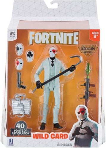 Fortnite Legendary Series Wild Card Articulated Figure - White/Brown/Black/Red WORLDWIDE DELIVERY