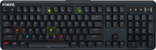 Fnatic Streak RGB Full-size Wired Gaming Mechanical CHERRY MX Silent RGB Red Switch Keyboard with RGB Back Lighting - Black HOW TO BUY