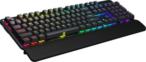 Fnatic Streak RGB Full-size Wired Gaming Mechanical CHERRY MX Silent RGB Red Switch Keyboard with RGB Back Lighting - Black BUY IN MIDDLE EAST
