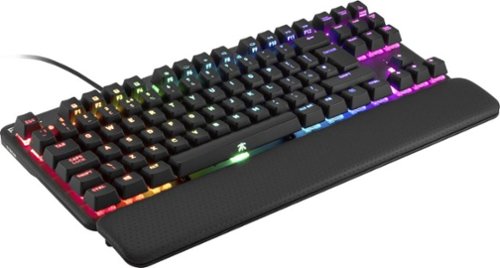 Fnatic Mini Streak RGB Wired TKL Gaming Mechanical CHERRY MX Silent Red Switch Keyboard with RGB Back Lighting - Black HOW TO BUY