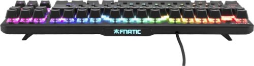 Fnatic Mini Streak RGB Wired TKL Gaming Mechanical CHERRY MX Silent Red Switch Keyboard with RGB Back Lighting - Black WHERE TO BUY