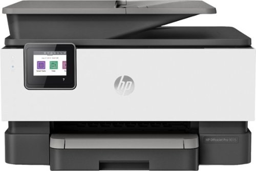 HP - OfficeJet Pro 9015 Wireless All-In-One Instant Ink Ready Inkjet Printer with 6-Month Instant Ink Subscription - Gray-Front_Standard 