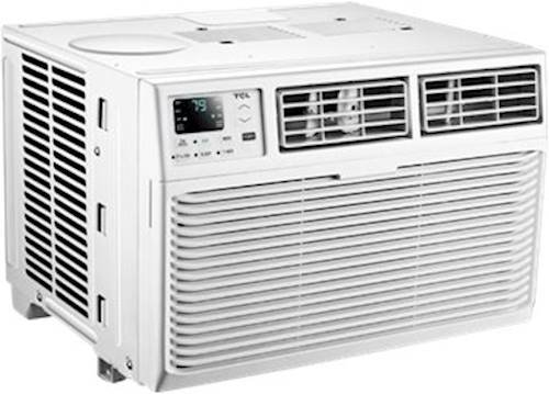 TCL - 250 Sq. Ft. 6,000 BTU Window Air Conditioner-Angle_Standard 
