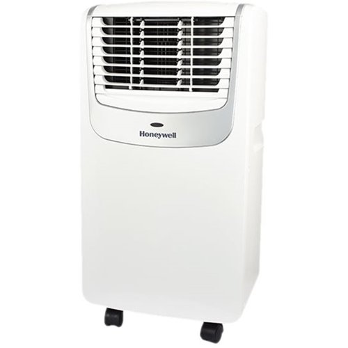 Honeywell - MO 350 Sq. Ft. Portable Air Conditioner - White/Silver-Front_Standard 