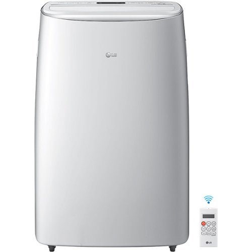 LG - 500 Sq. Ft. Smart Portable Air Conditioner - White