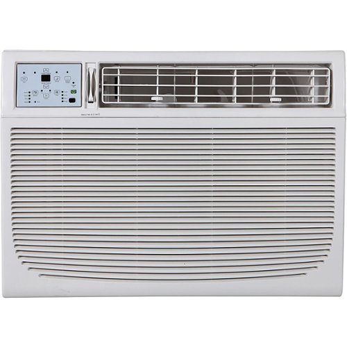 Keystone - 1000 Sq. Ft. 18,000 BTU Window/Wall Air Conditioner - White