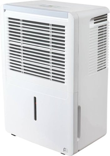 Perfect Aire - 70-Pint Portable Dehumidifier - White-Angle_Standard 