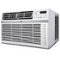 LG - 260 Sq. Ft. 6,000 BTU Window Air Conditioner - White-Front_Standard