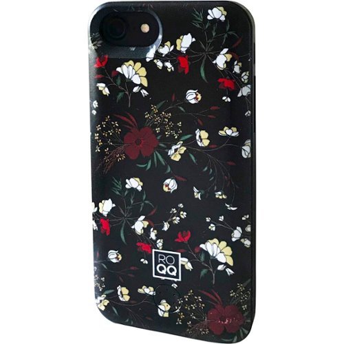 ROQQ - PowerCase Night Garden I External Battery Case for Apple® iPhone® 6, 6s, 7 and 8-Left_Standard 