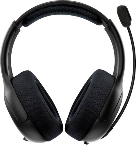 PDP - LVL50 Wireless Stereo Gaming Headset for PlayStation - Black - Black