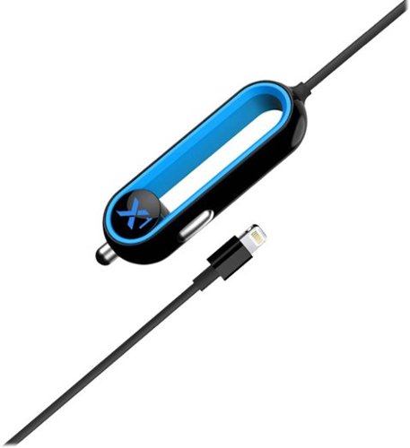 RapidX X1 Apple MFi Certified 3'3 Vehicle Charger - Blue HOW TO BUY