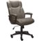 Serta - Hannah II 5-Pointed Star Bonded Leather Executive Chair - Gray-Front_Standard