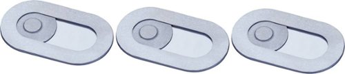  Spy-Fy - Spyslide Webcam Cover (3-Pack) - Black/Gray