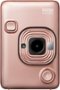 Fujifilm - instax mini LiPlay Instant Film Camera - Blush Gold-Front_Standard