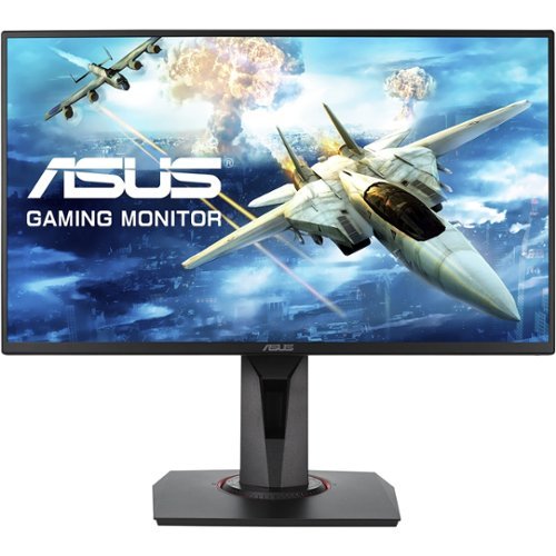 ASUS - 24.5" LED FHD FreeSync Monitor - Black-Front_Standard 