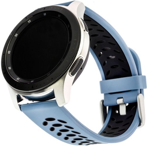 WITHit Band Kit for Samsung Galaxy Watch 42mm, Watch Active and Watch Active 2 - Woven Black/Bluestone/Black WHERE TO BUY