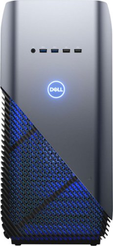 Dell - Gaming Desktop - Intel Core i7-9700 - 16GB Memory - NVIDIA GeForce GTX 1660 Ti - 1TB Hard Drive + 256GB SSD - Recon Blue With Solid Panel-Front_Standard 