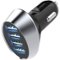 Energizer - Ultimate Vehicle Charger - Silver/Black-Front_Standard