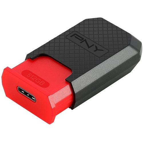 PNY 512GB Elite USB 3.1 Gen 1 Type-C Flash Drive - 130MB/s WORLDWIDE DELIVERY