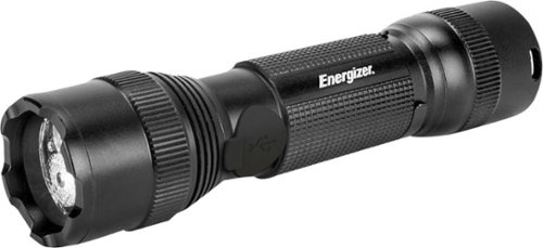 

Energizer TAC-R 700 Rechargeable Flashlight with Micro-USB Charging Cable - Black