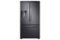 Samsung - 22.6 Cu. Ft. French Door Counter-Depth Fingerprint Resistant Refrigerator with CoolSelect Pantry - Black Stainless Steel-Front_Standard 
