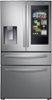 Samsung - Family Hub 27.7 Cu. Ft. 4-Door French Door  Fingerprint Resistant Refrigerator - Stainless steel-Front_Standard 