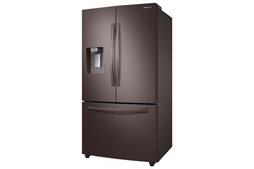 Samsung - 28 Cu. Ft. French Door Fingerprint Resistant Refrigerator with CoolSelect Pantry - Tuscan Stainless Steel
