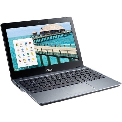 Acer - 11.6" Refurbished Chromebook - Intel Celeron - 4GB Memory - 16GB Solid State Drive - Gray