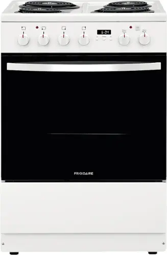 Front. Frigidaire - 1.9 Cu. Ft. Freestanding Electric Range - White.