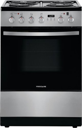 Frigidaire - 1.9 Cu. Ft. Freestanding Electric Range - Stainless steel