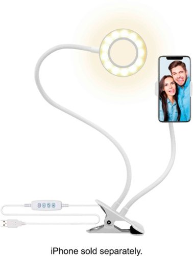 Bower Flexible 24 LED Ring Light - White HOW TO BUY