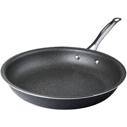 Granitestone - Non-Stick Frying Pan - Gray/Silver-Angle_Standard 