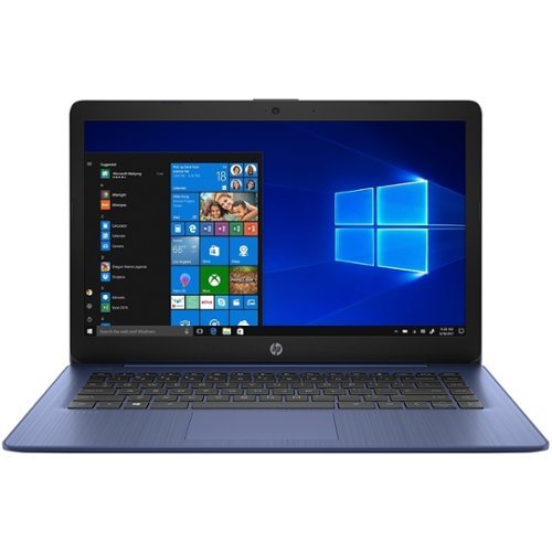HP - Stream 14" Laptop - AMD A4-Series - 4GB Memory - AMD Radeon R3 - 32GB eMMC Flash Memory - Royal Blue-Front_Standard 