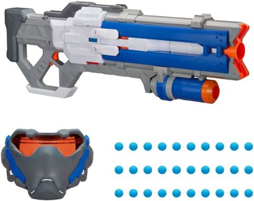 Nerf - Rival Overwatch Soldier: 76 Blaster and Targeting Visor - Multi
