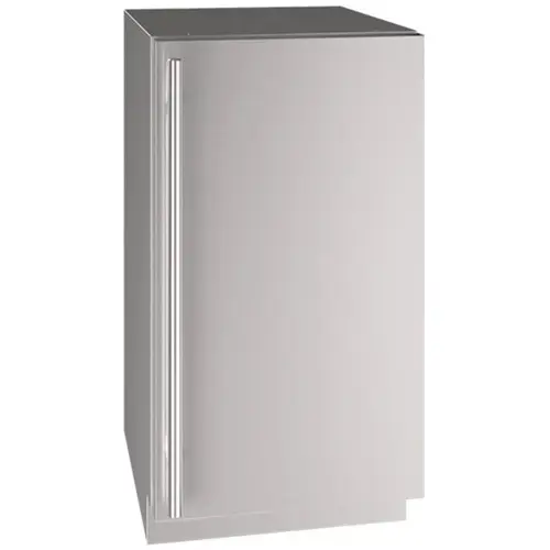 Front. U-Line - 5 Class 100-Can Beverage Cooler - Stainless Steel.
