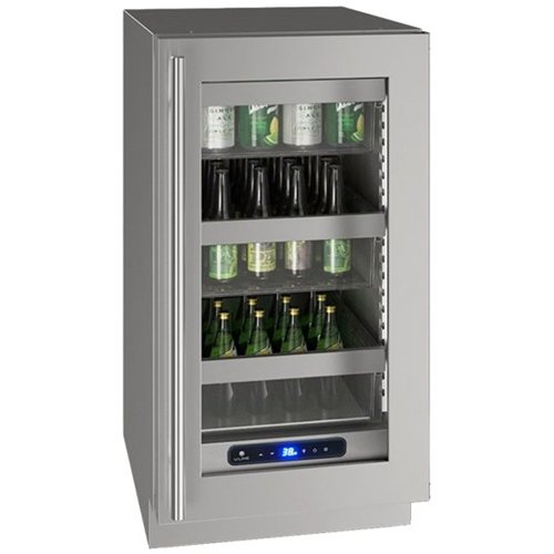 U-Line - 5 Class 100-Can Beverage Cooler - Stainless steel