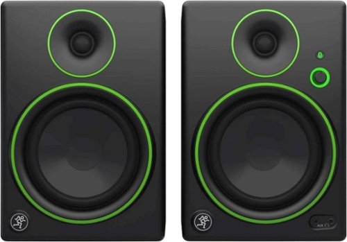 Mackie - CR5BT 5" 50W 2-Way Multimedia Monitors (Pair) - Black-Front_Standard 
