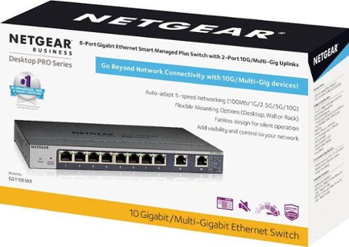 NETGEAR 8-Port 10/100/1000 Gigabit Ethernet Smart Managed Plus Switch - Gray HOW TO BUY