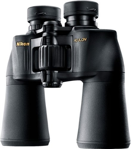 Nikon ACULON 12 x 50 Binoculars - Black GLOBAL SHIPPING