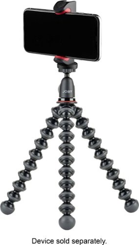 JOBY GorillaPod 1K SMART Vlogging Tripod - Black/Red/Charcoal GLOBAL SHIPPING