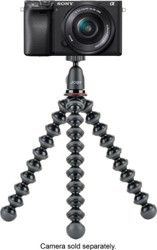JOBY GorillaPod 1K SMART Vlogging Tripod - Black/Red/Charcoal BUY IN UAE