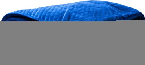 BlanQuil - 20 lb - Quilted Weighted Blanket with Removable Cover - Navy