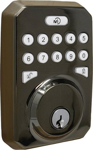 MiLocks MiQ Smart Lock Wi-Fi Replacement Deadbolt with App Access - Bronze WORLDWIDE DELIVERY