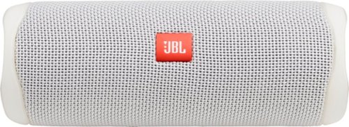 JBL Flip 5 Portable Bluetooth Speaker White Steel JBLFLIP5WHTAM