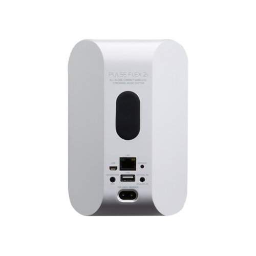 Bluesound PULSE FLEX 2i Wireless Streaming Speaker - Matte White SHOP ONLINE
