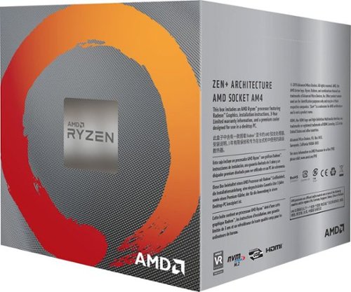 AMD Ryzen 5 3400G 2nd Generation 4 Core 8 Thread 3.7 GHz (4.2 GHz
