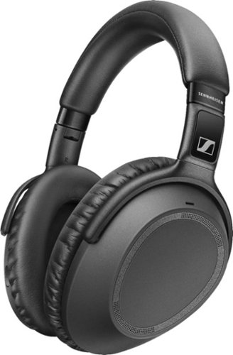 Sennheiser - PXC 550-II Wireless Noise Cancelling Over-the-Ear Headphones - Black