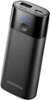 Insignia™ - 5000 mAh Portable Charger for Most Mobile Devices - Black-Front_Standard