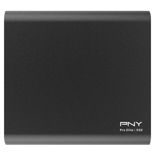 PNY - 250GB External USB 3.1 Gen 2 Portable Solid State Drive - Black
